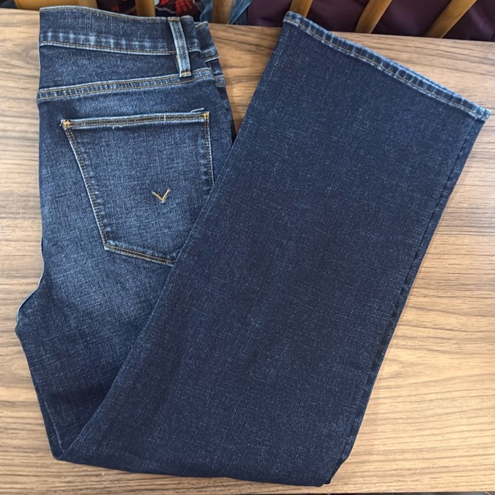 No Brand Womens High Rise Bootcut Denim Jeans